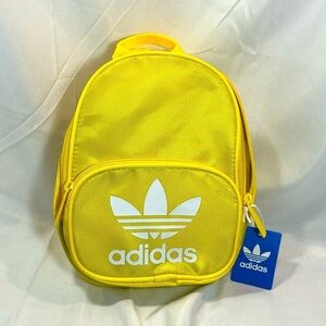 adidas backpack yellow stripes AFA Argentina 26 | Navy / Ice Blue Adjustable straps make it easy for kids to wear Adidas Power VII Backpack (6525)